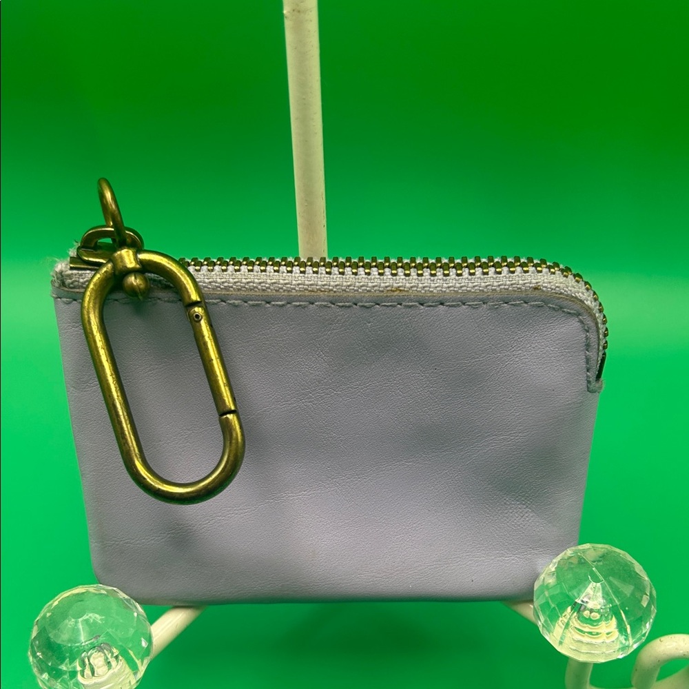 Madewell Lavender Mini Pouch with Brass Clip *READ*